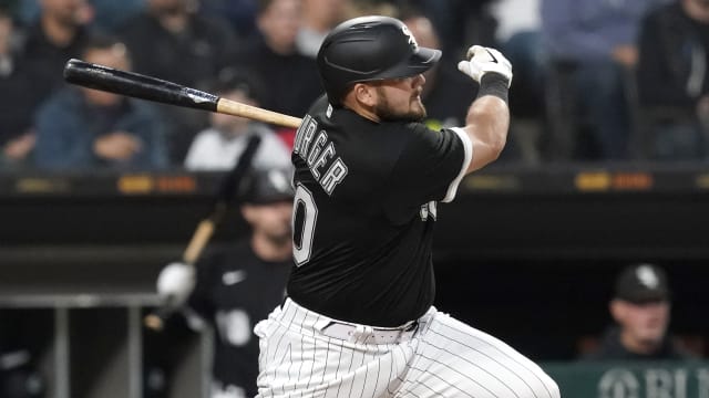 This is a 2023 photo of Leury Garcia of the Chicago White Sox baseball  team. This image reflects the Chicago White Sox active roster as of  Wednesday, Feb. 23, 2023, when this