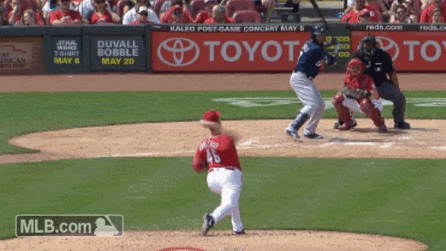 Bronson Arroyo -- Game-Used Jersey -- First Start @ Great American Ball  Park in 2017 -- Arroyo's Final Major League Season -- Brewers vs. Reds on  April 13, 2017