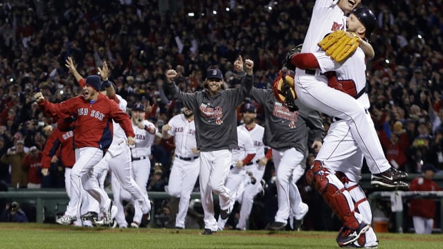 Red Sox rely on Mike Napoli's bat in ALCS 