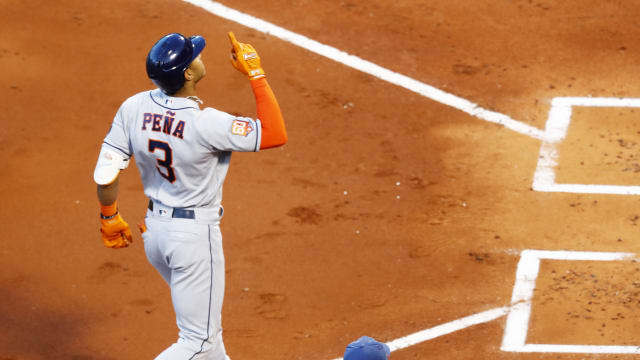 'Dream come true': Peña homers in Fenway debut