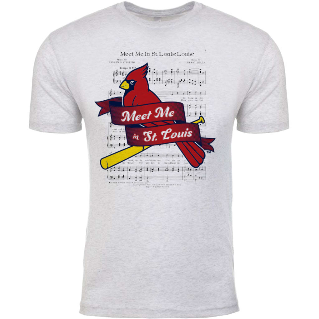 St Louis Cardinals Inaugural Season Busch Stadium Mens T-Shirt Size L