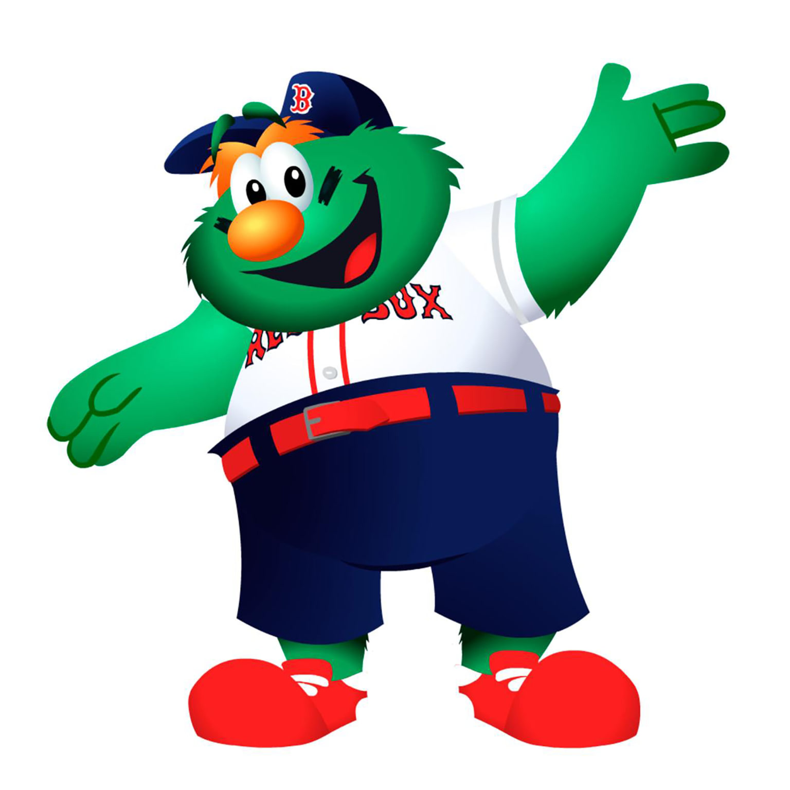 Sister Act: Red Sox Unveil New Mascot Sibling For Wally The Green Monster