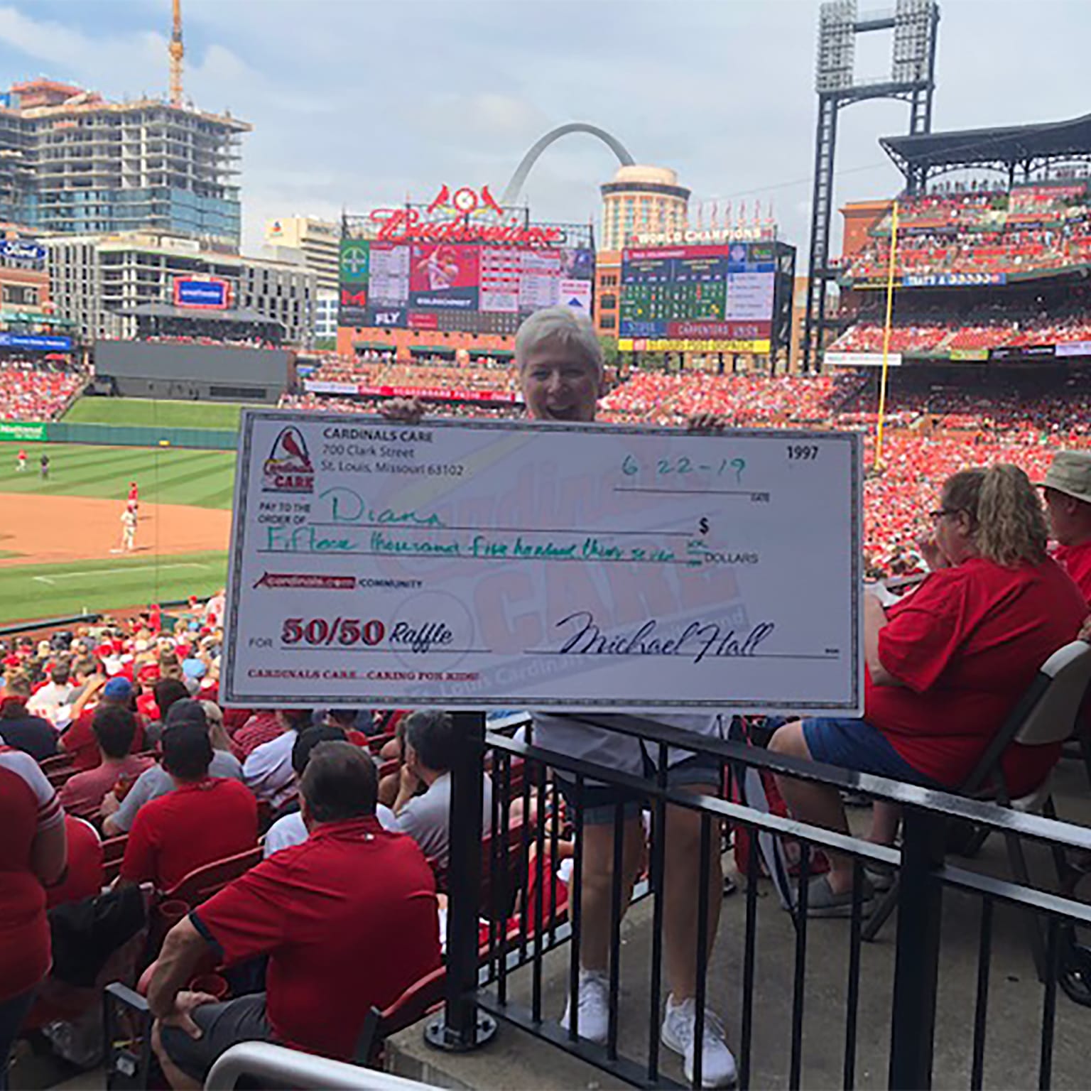 Cardinals Care 50/50 Raffle