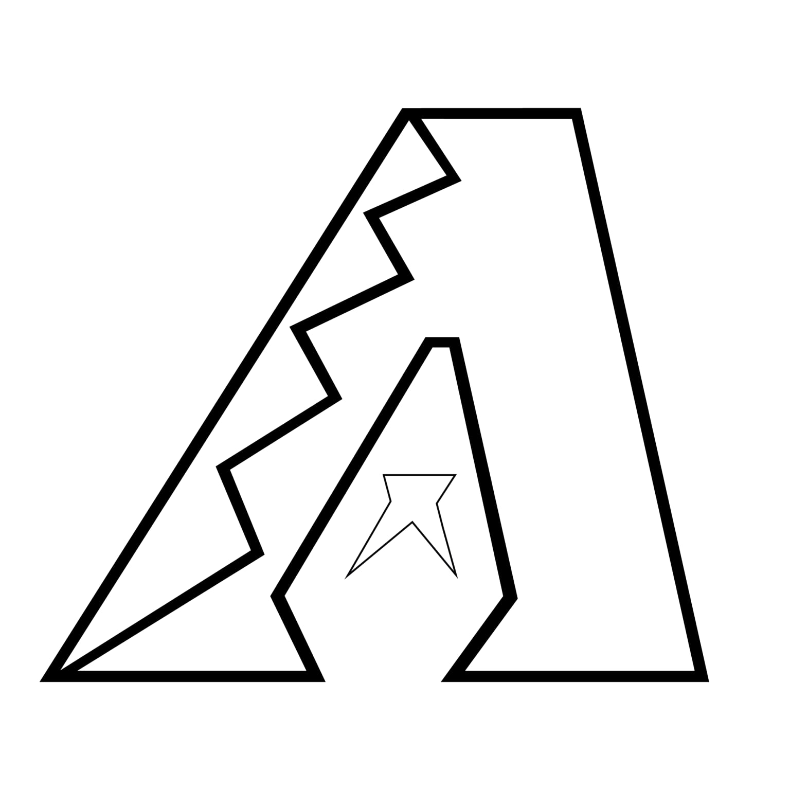 thumbnail image 2 of Arizona Diamondbacks Precision Cut Decal - Made In USA 2 of 4