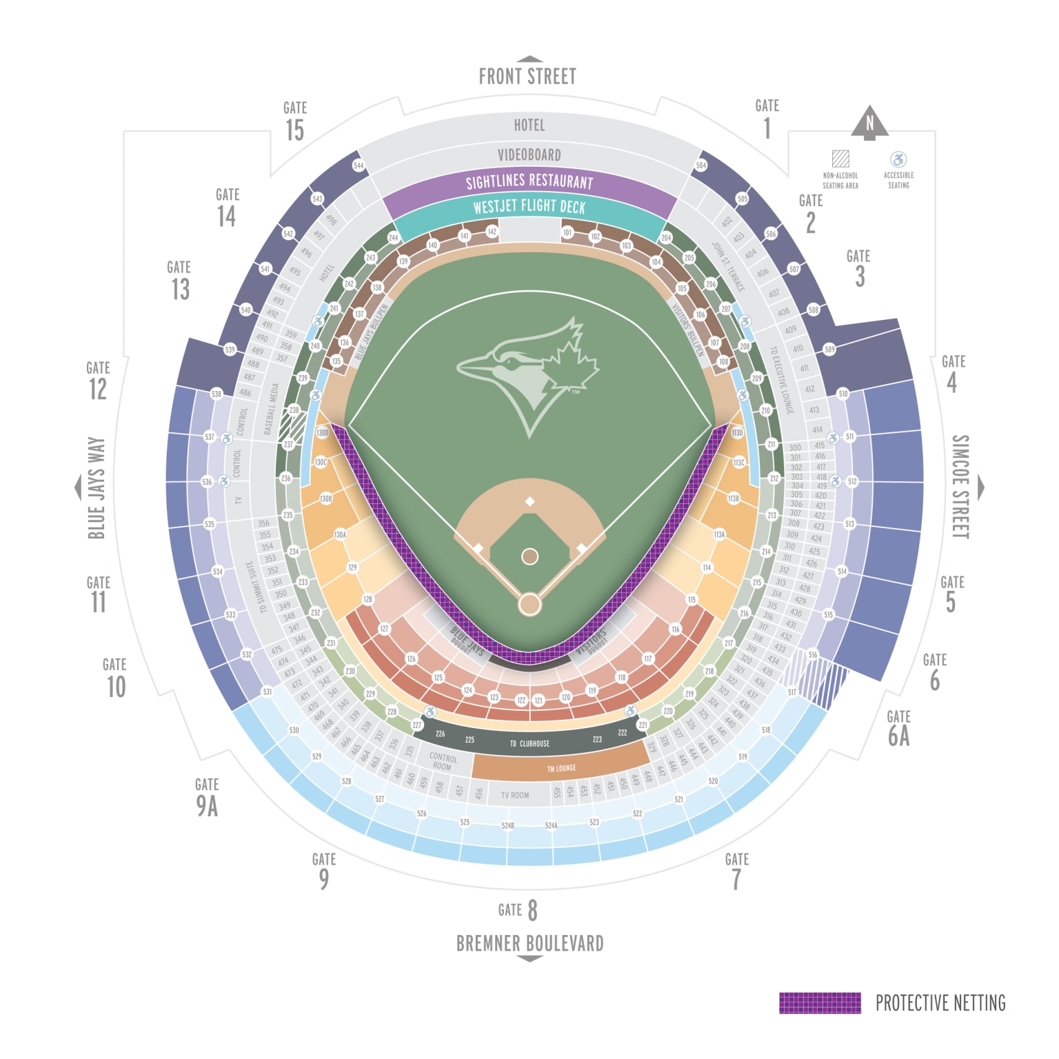 Section 114 at Rogers Centre 