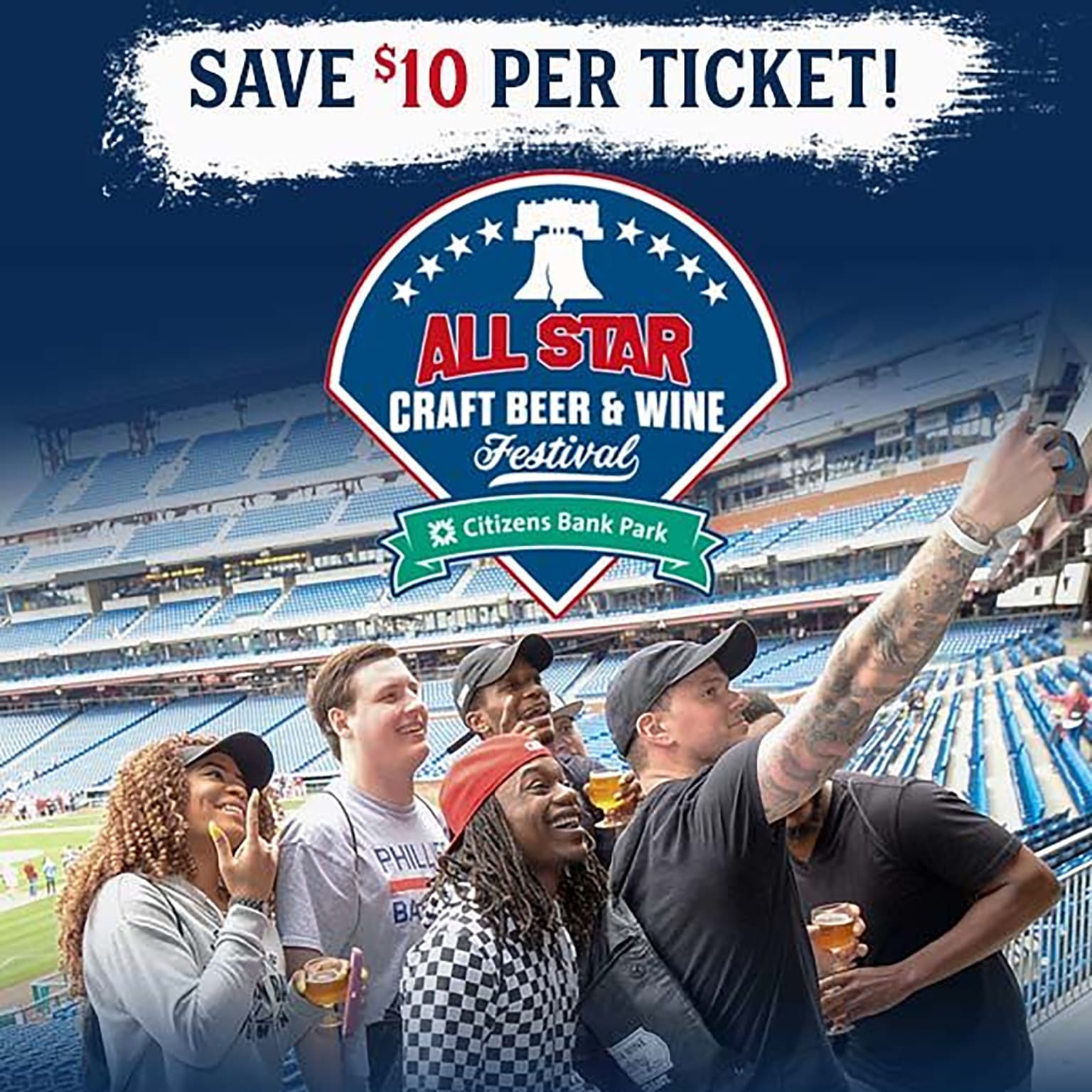 2020 All Star Craft Beer & Wine Festival Philadelphia Phillies