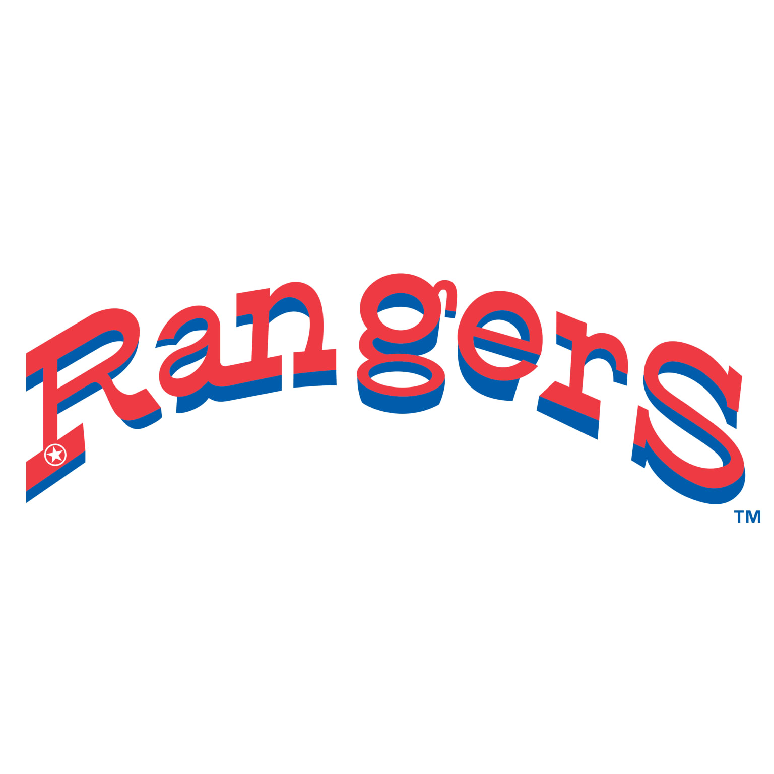 The Jersey Logo of the Texas Rangers (AL) from 1994-2000 #Texas