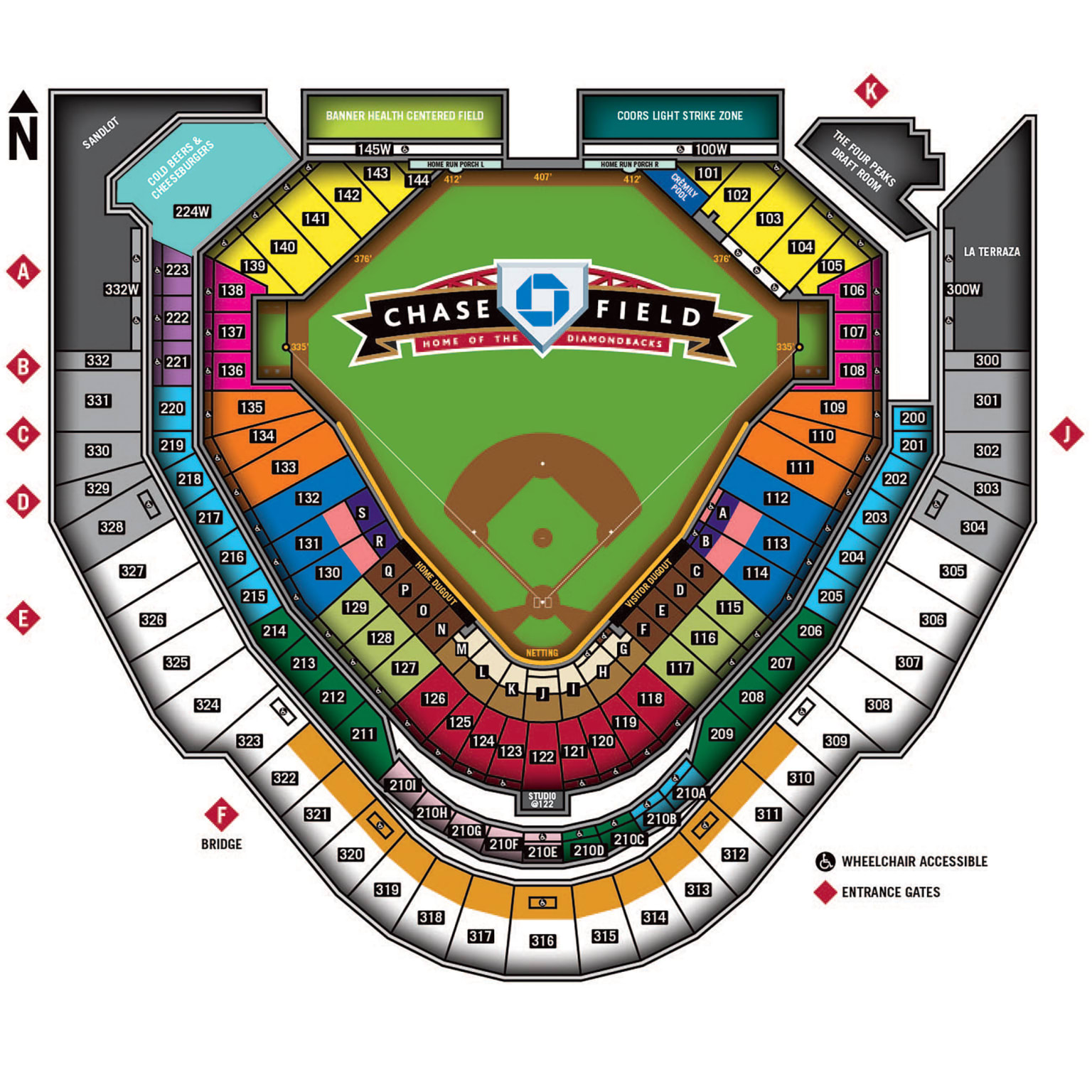 Breakdown Of The Marlins Park Seating Chart