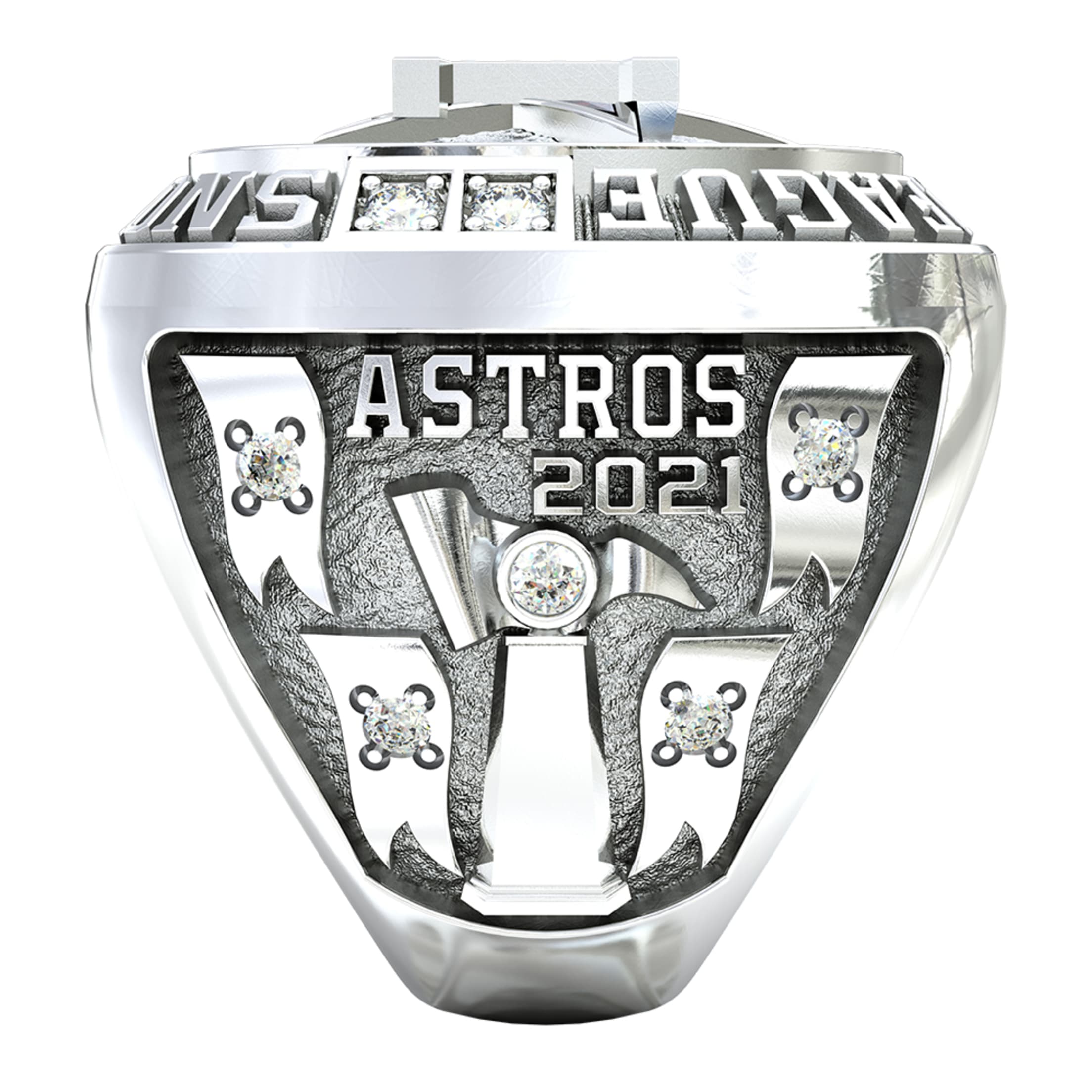 Houston Astros World Series Champions 2017 Replica World Series Trophy SGA