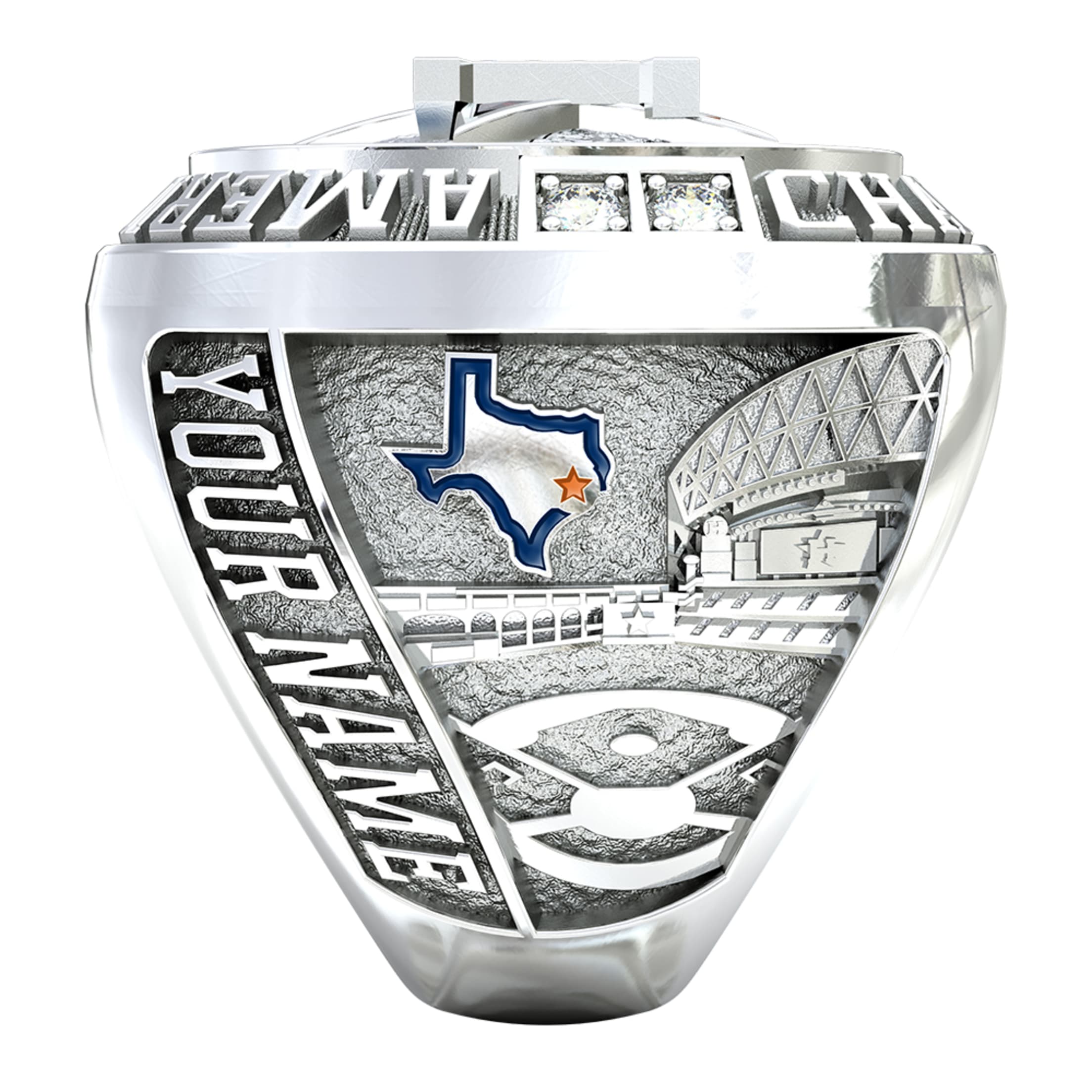 All the details on the Astros' 104-diamond ALCS championship rings