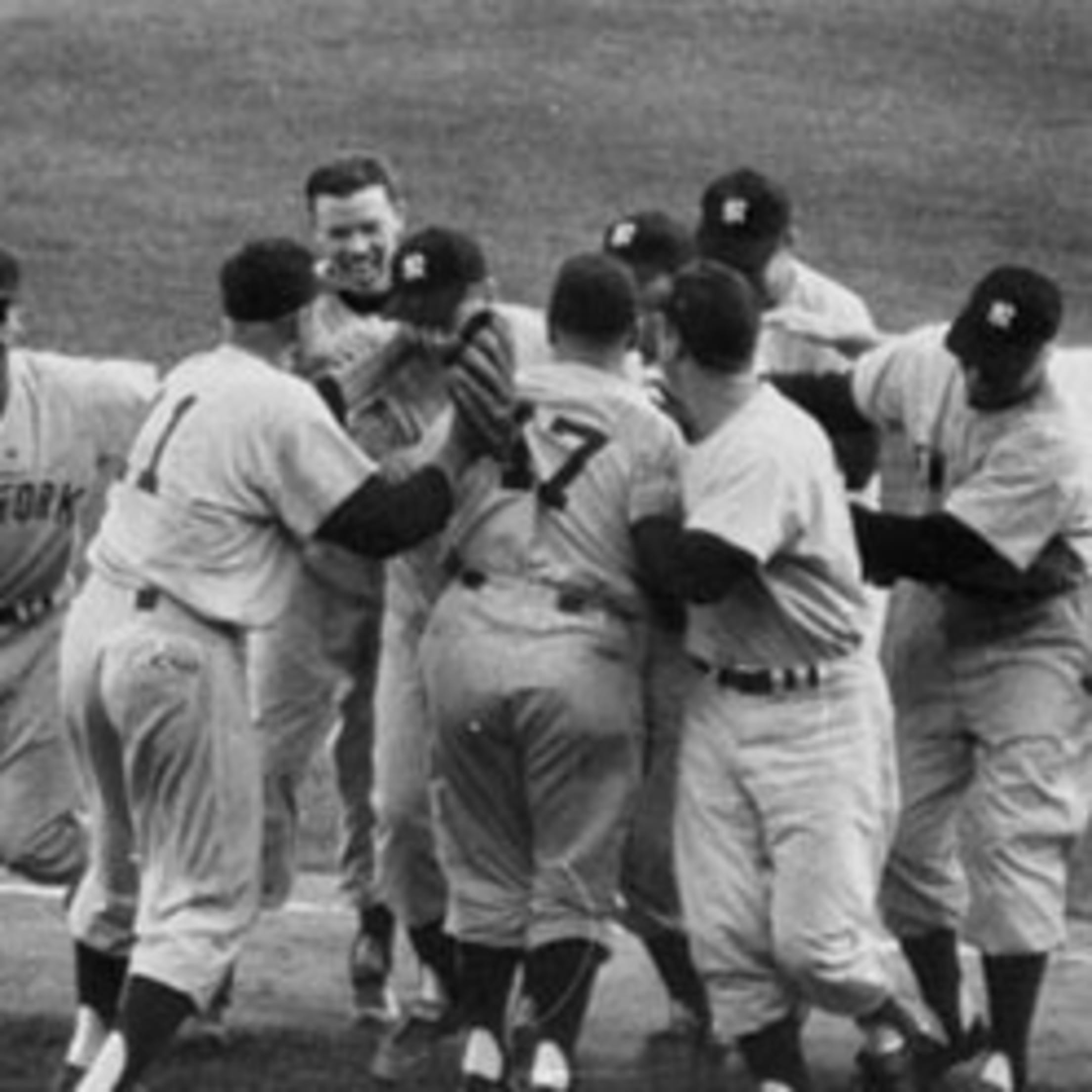 1958 Vintage Milwaukee Braves New York Yankees World Series 