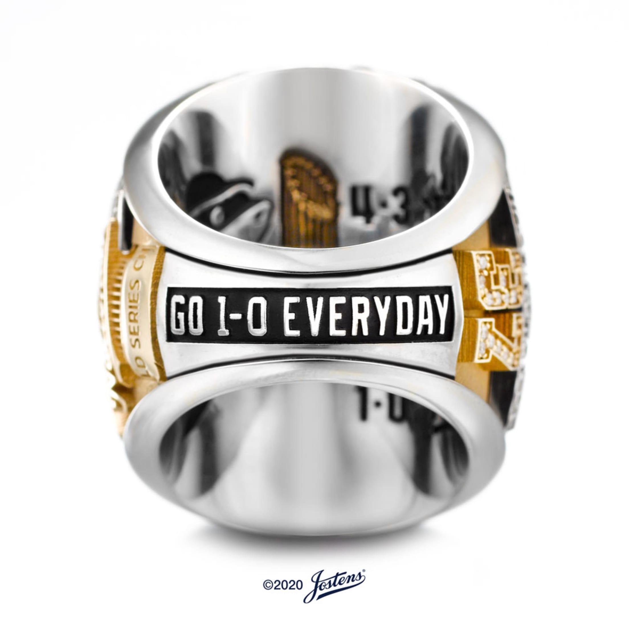 2019 FFL Champion Ring: Custom Gunmetal & Black Chrome