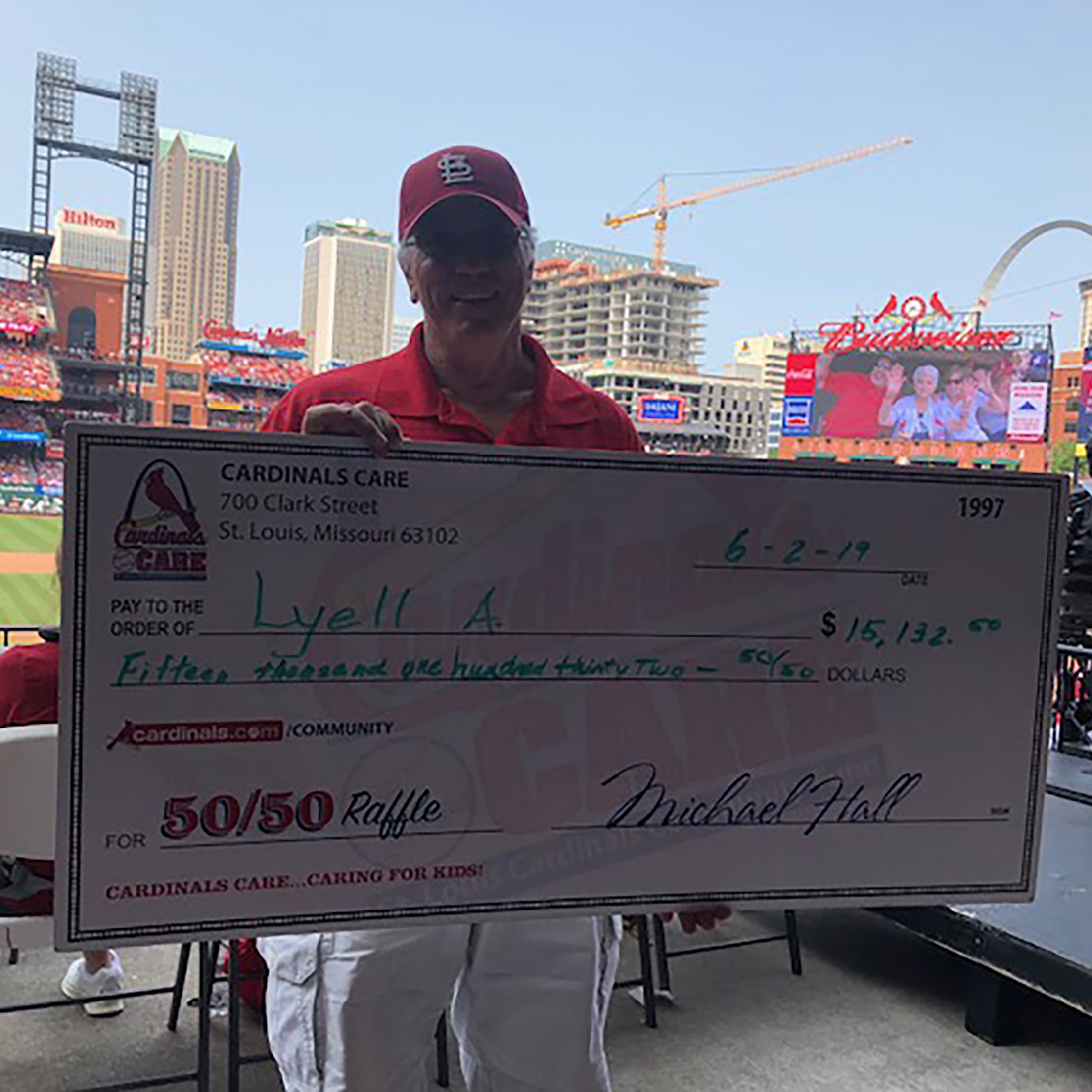 Cardinals Care 50/50 Raffle