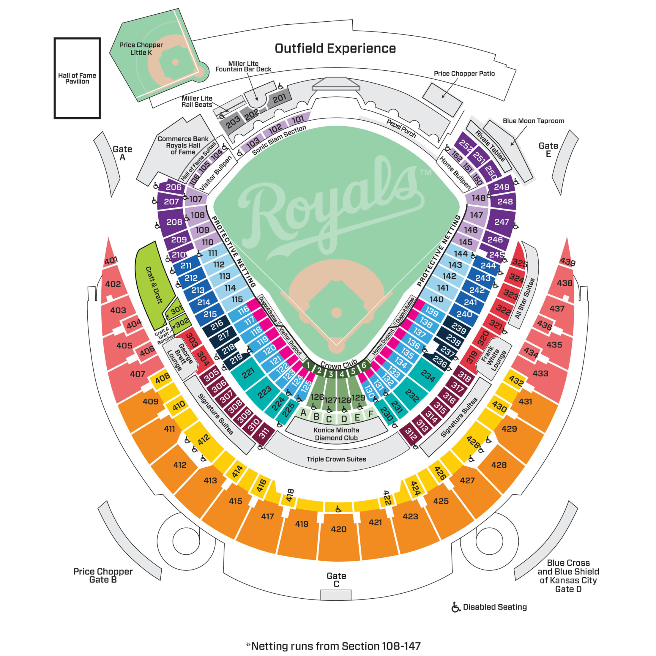 Kc Royals Seating Chart With Seat Numbers | Brokeasshome.com