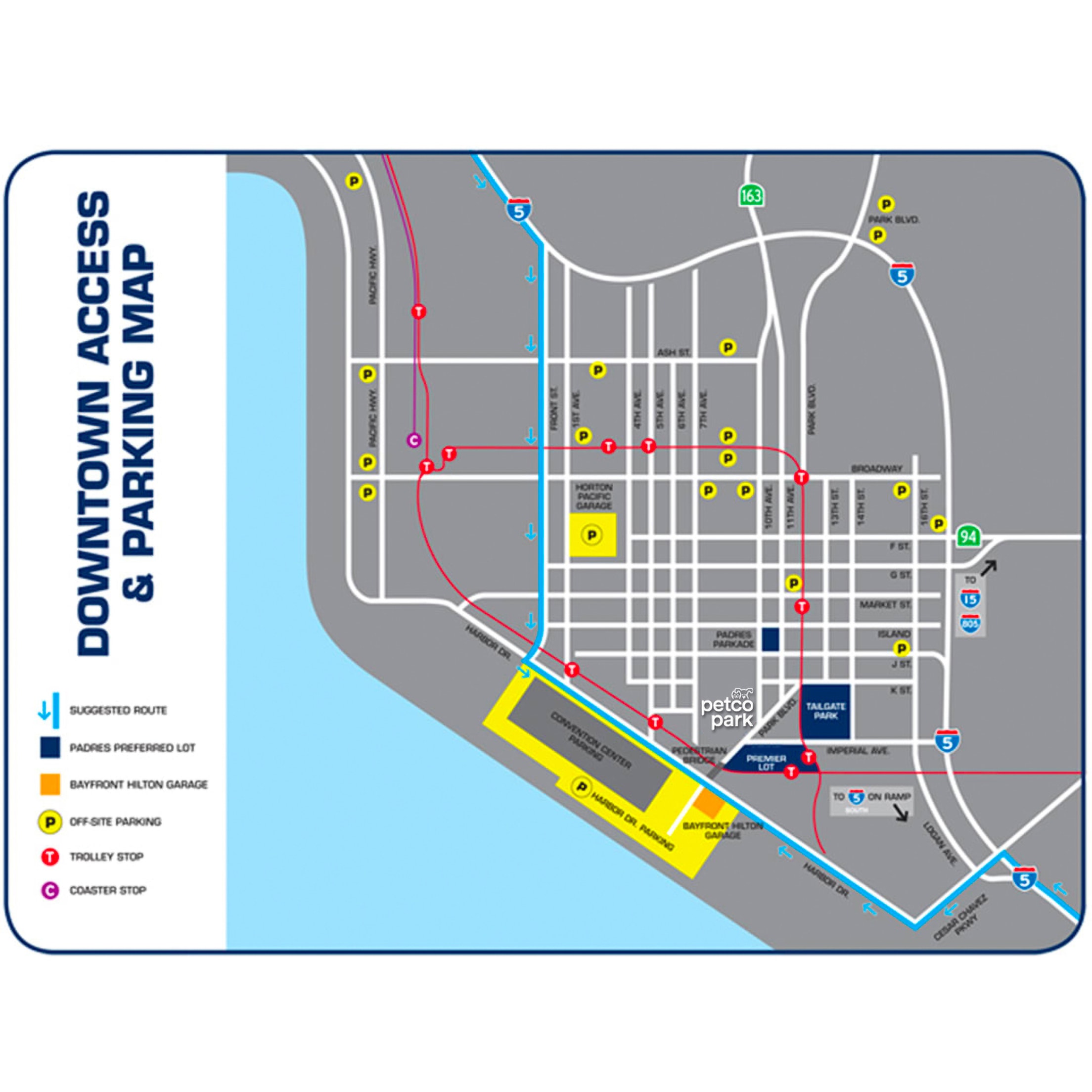 San Diego Padres parking: Hacks for easy parking near Petco Park » Way Blog