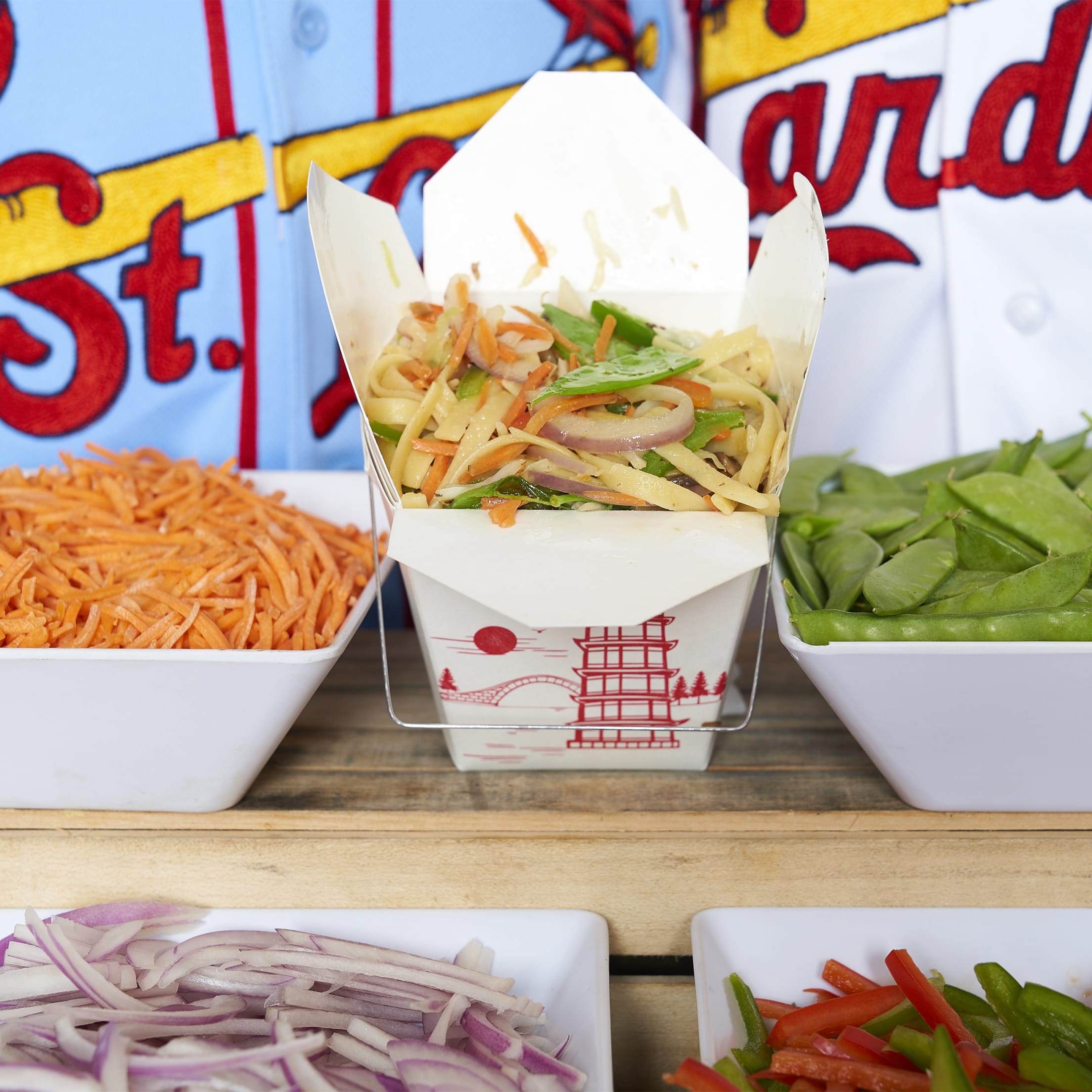 Busch Stadium Food Map