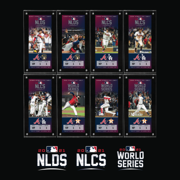 Belated Merry Christmas! Made some commemorative WS ticket stubs since we  didn't get any this year. Templates in comments— : r/Braves