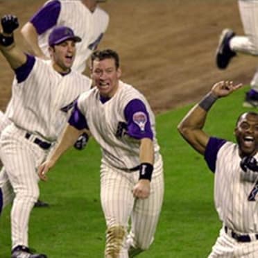 2001 World Series (Game 7)  On this day in 2001, Gonzo walked it