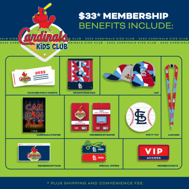 Kit & Benefits | Cardinals Kids Club | St. Louis Cardinals