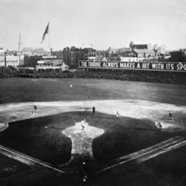 1906 World Series Game (3) full ticket