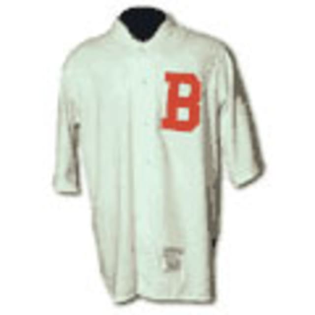 1929 Boston Braves Game Worn Jersey with Rare Indian Head Patch