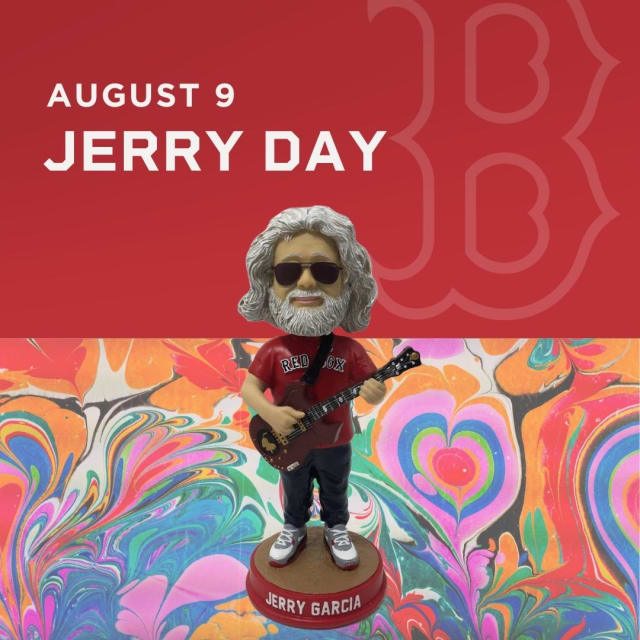 jerry garcia red sox hat