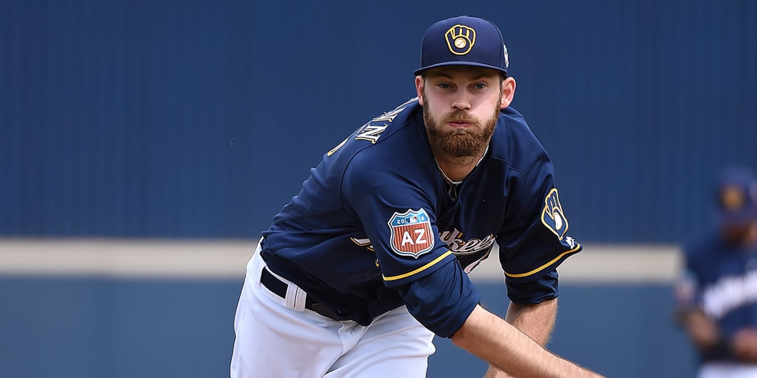 Taylor Jungmann goes 3 hitless for Brewers