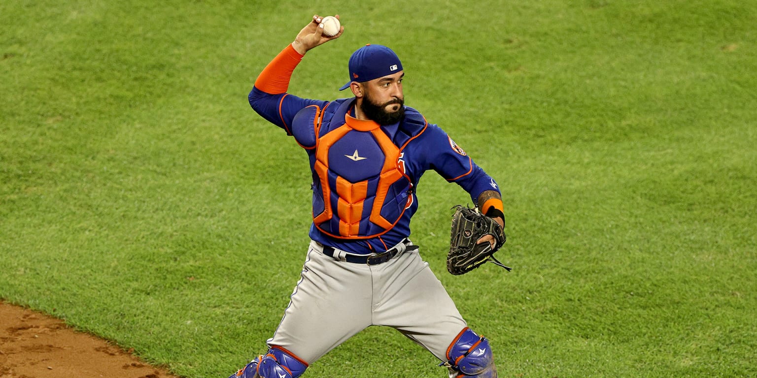 Former All-Star catcher Sanchez back in big leagues with Mets