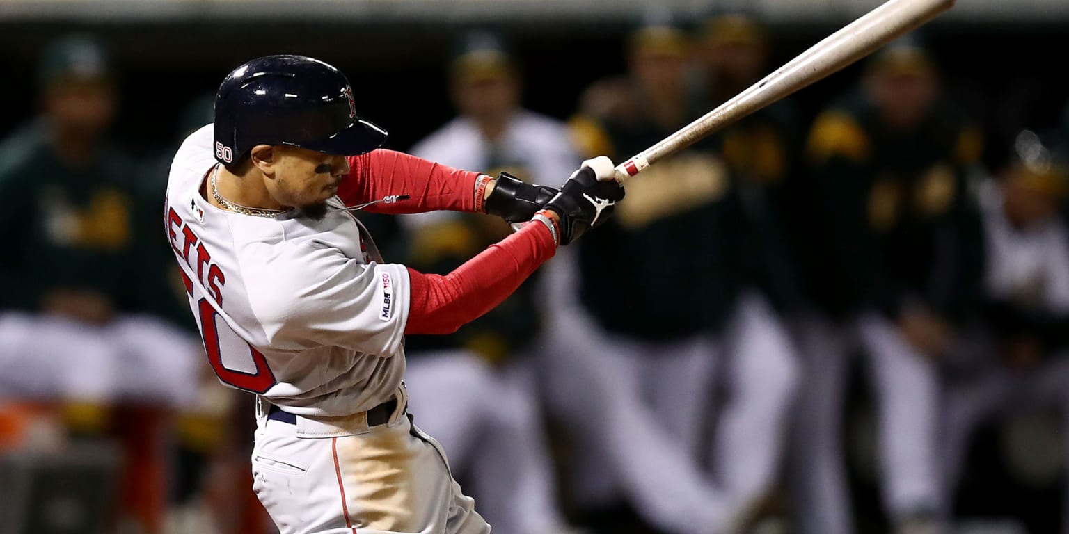 Former Boston Red Sox Mookie Betts 7-fo-19 (.368) with 5 doubles in  postseason, leads Dodgers to NLCS berth 