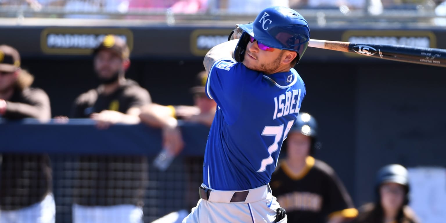 KC Royals get big hit from Kyle Isbel in his return to majors