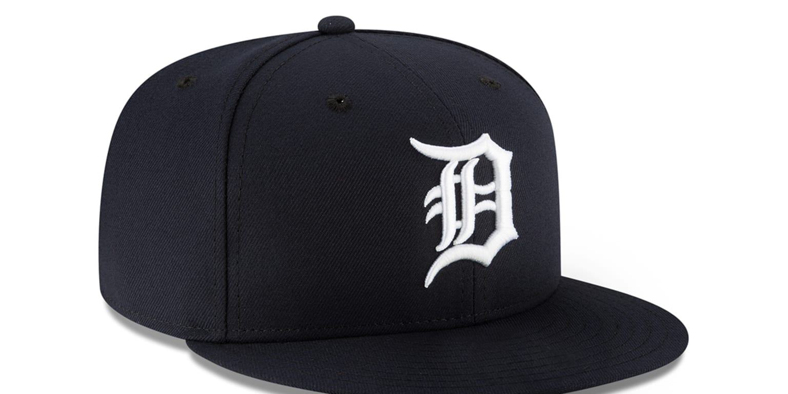 MLB Detroit Tigers Blue Orange Multi Logo Classic Cap