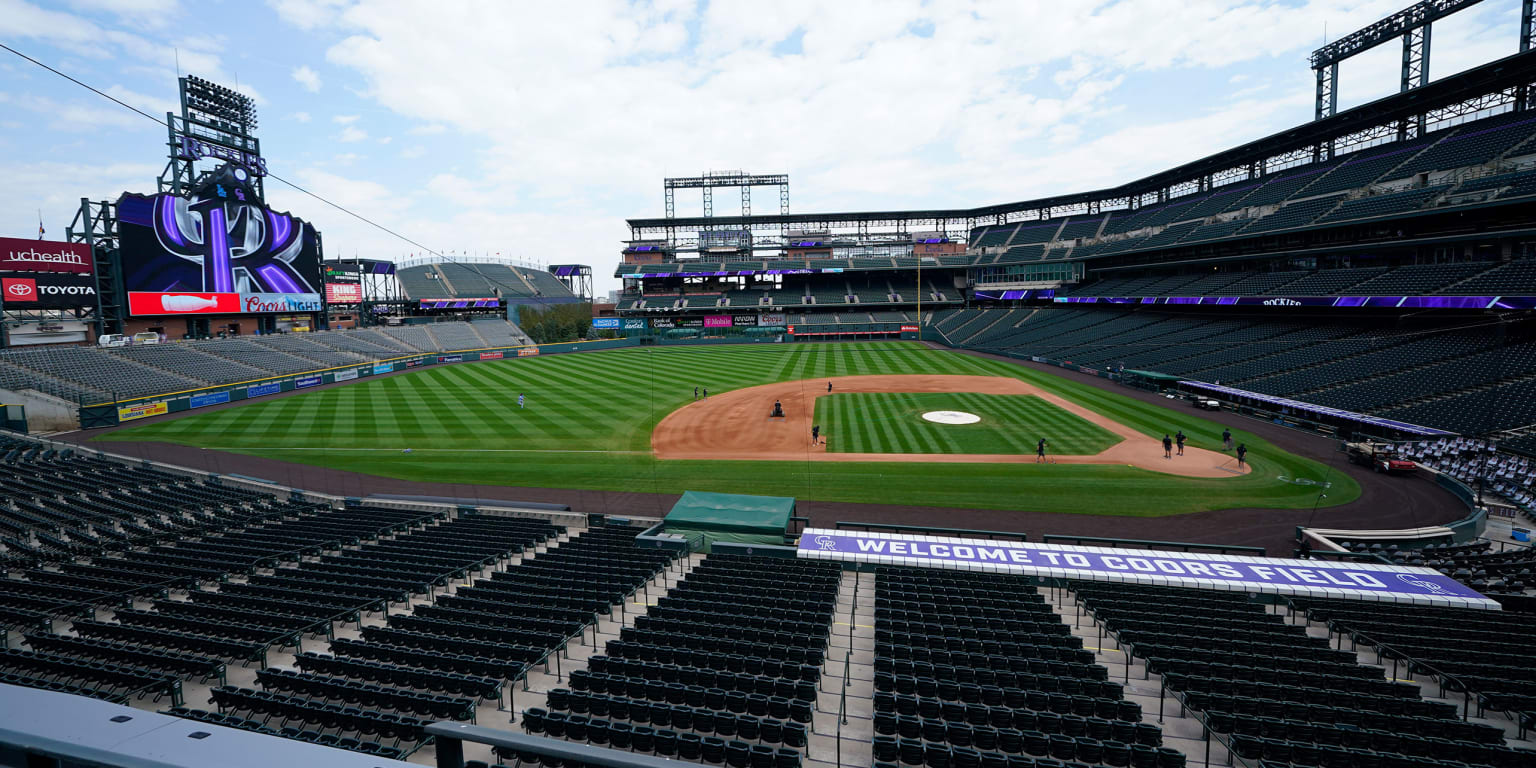 Colorado Rockies host San Diego Padres in home opener at Coors Field