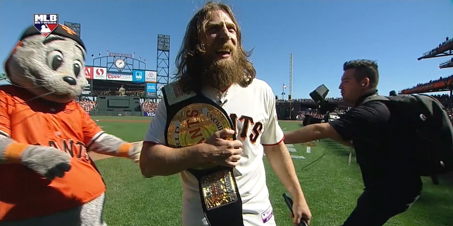 Daniel Bryan SHAVES Josh Reddick's beard - Beard Off 2013 