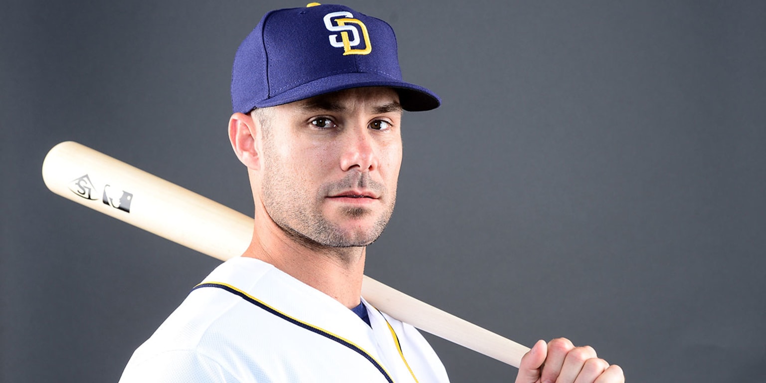 The San Diego Padres batting City Connect jersey helmets sit in their  News Photo - Getty Images