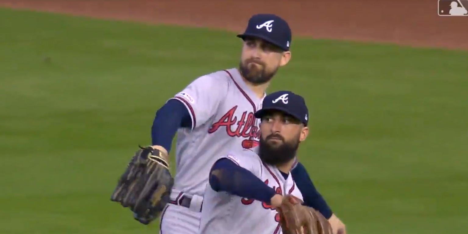 Inciarte mimes catching fly ball after being called off | MLB.com