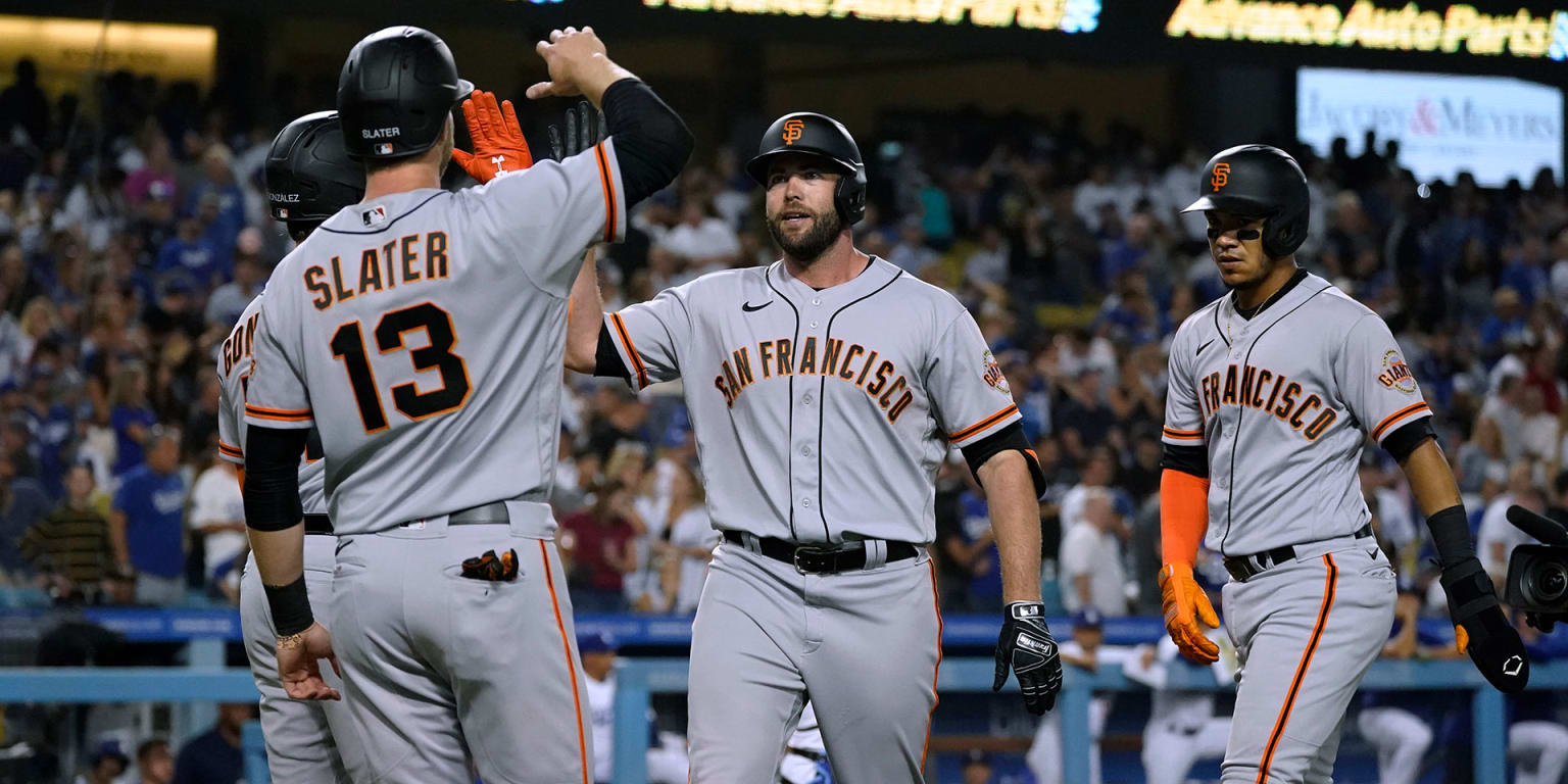 SF Giants beat Dodgers for 1st time this year behind Joc, Ruf