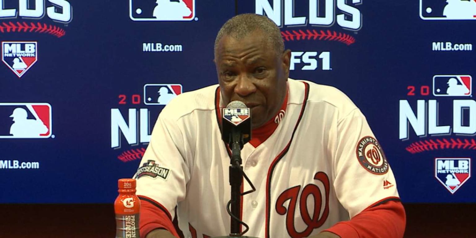 Oct. 7 Dusty Baker postgame interview