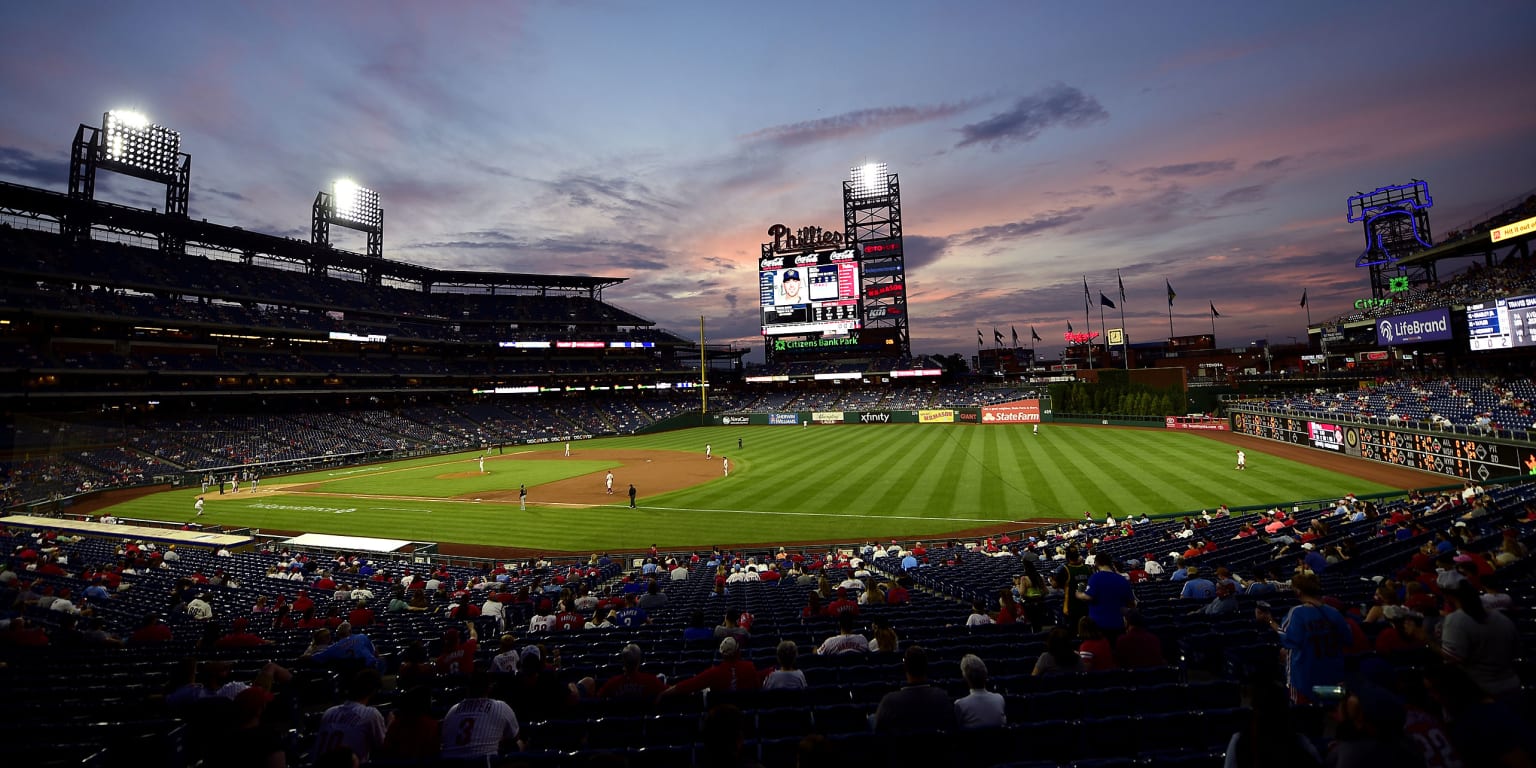 Citizen's Bank Park at sunset - Picture of Citizens Bank Park