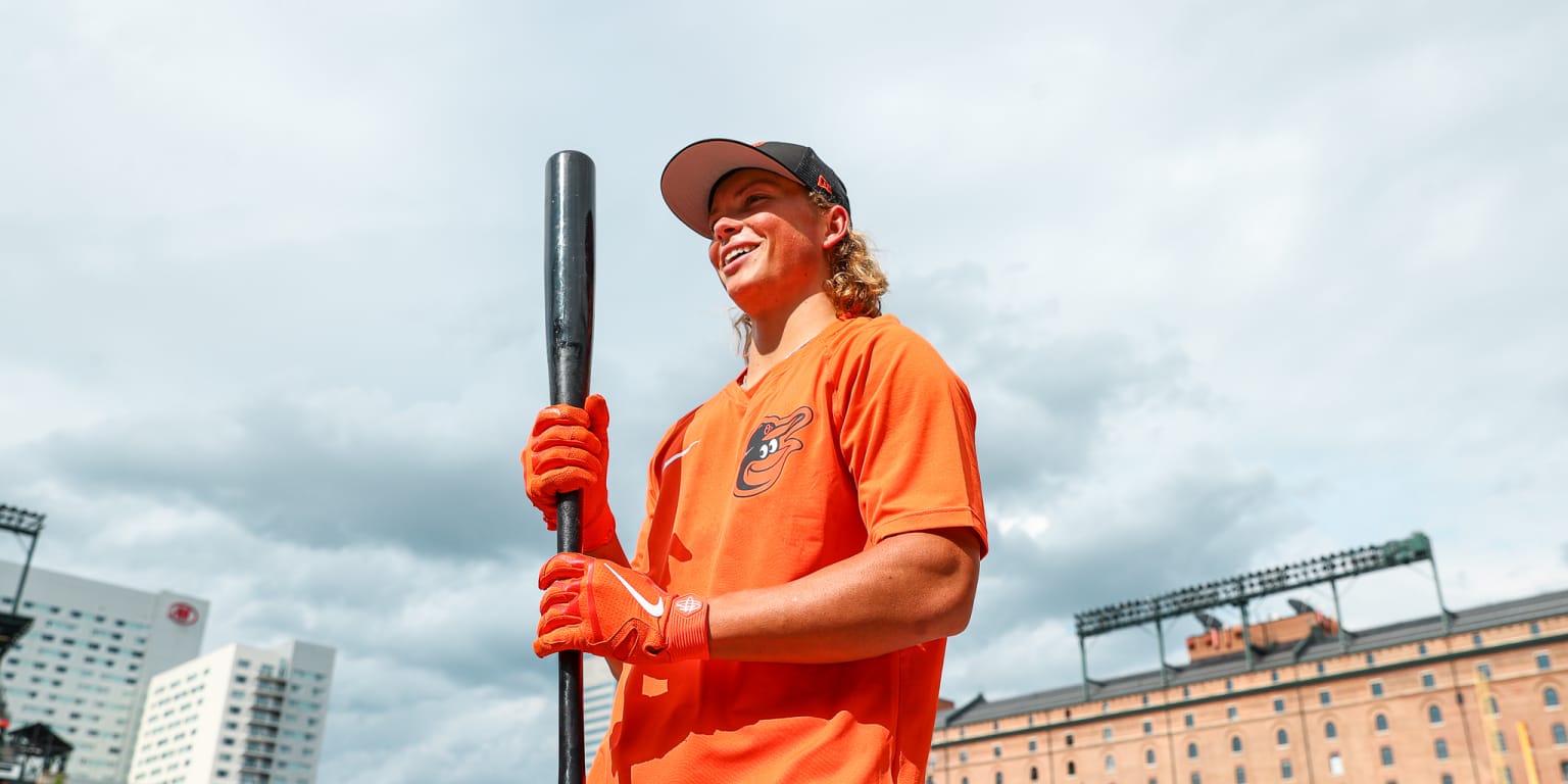 FIRST OVERALL PICK JACKSON HOLLIDAY JOINS SHOREBIRDS