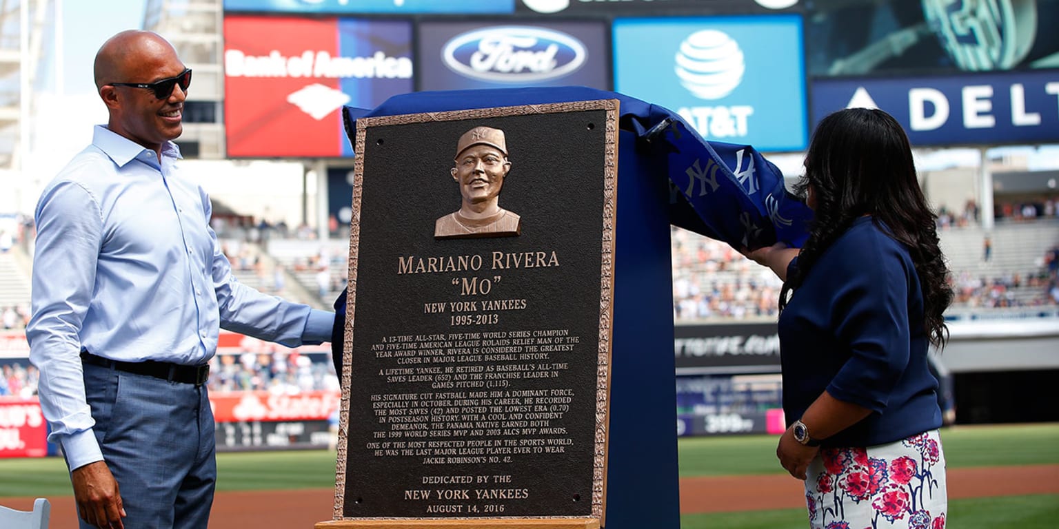 Monument Park at Yankee Stadium - Mariano Rivera, #42