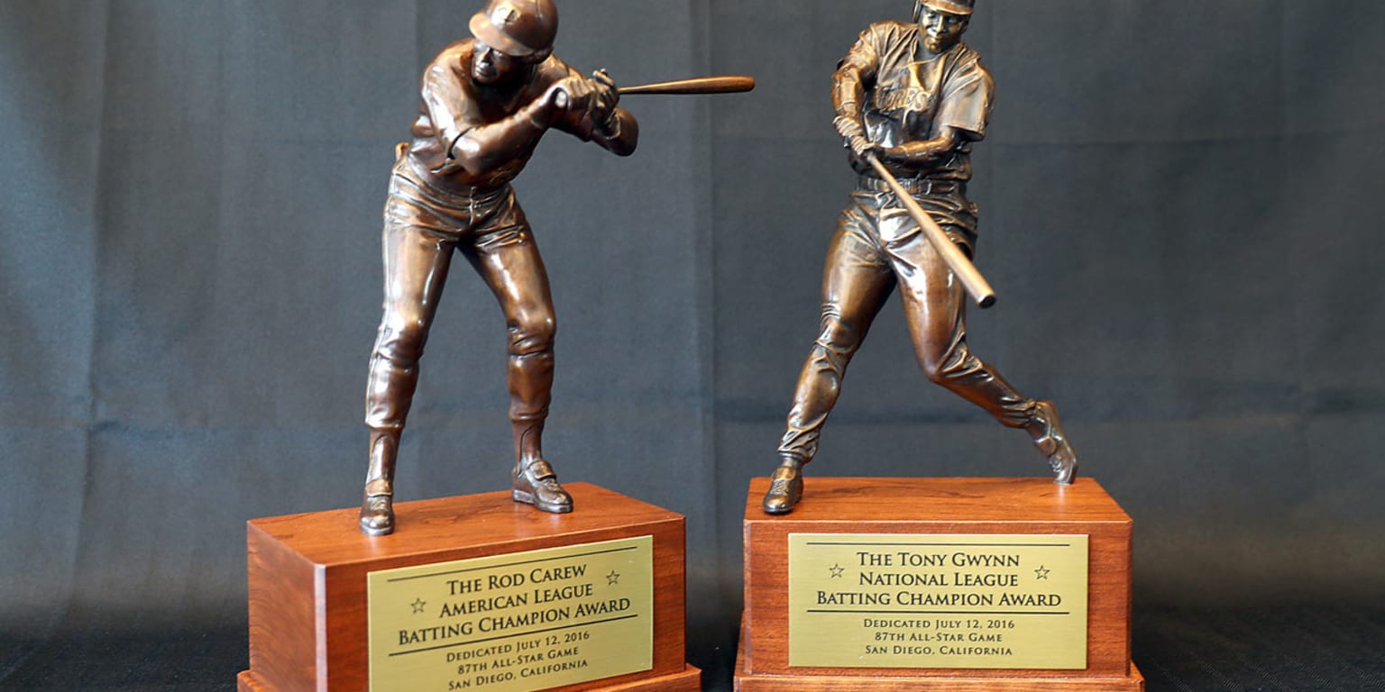 Baseball nailed it naming batting titles for Tony Gwynn and Rod Carew