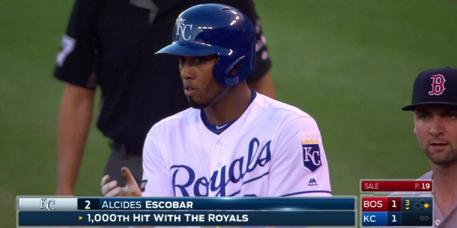 Alcides Escobar aiding Royals lineup