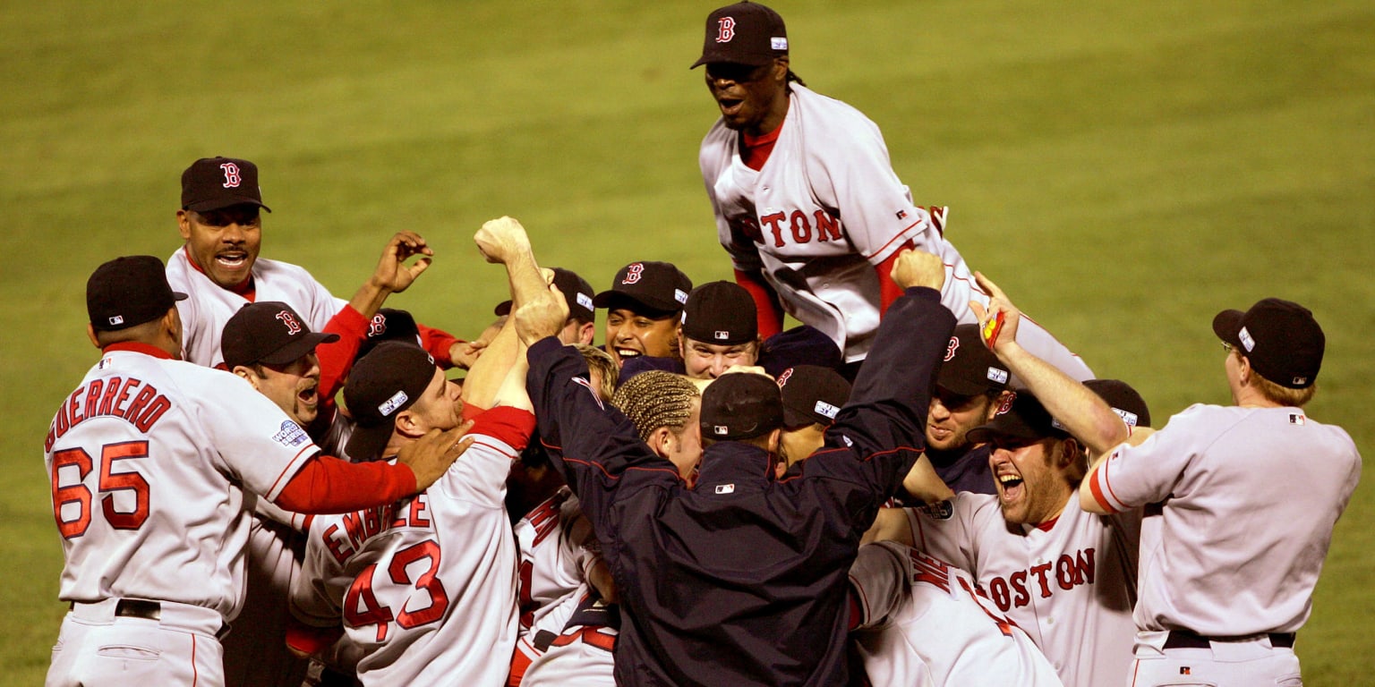 The Red Sox won the 2004 World Series and broke an 86-year curse