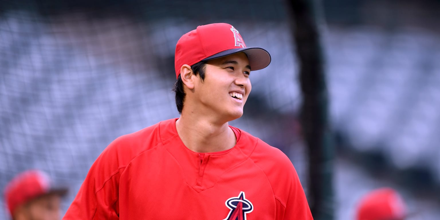 Shohei Ohtani crushed a batting-practice homer so hard it left a mark ...