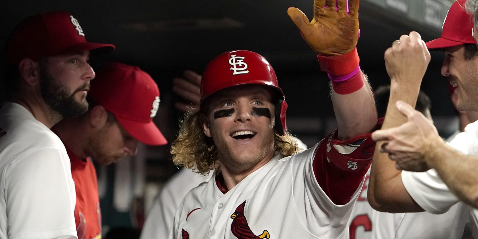 Before rain washed away ballgame, Harrison Bader brought smiles to  children's hospital: Cardinals Extra