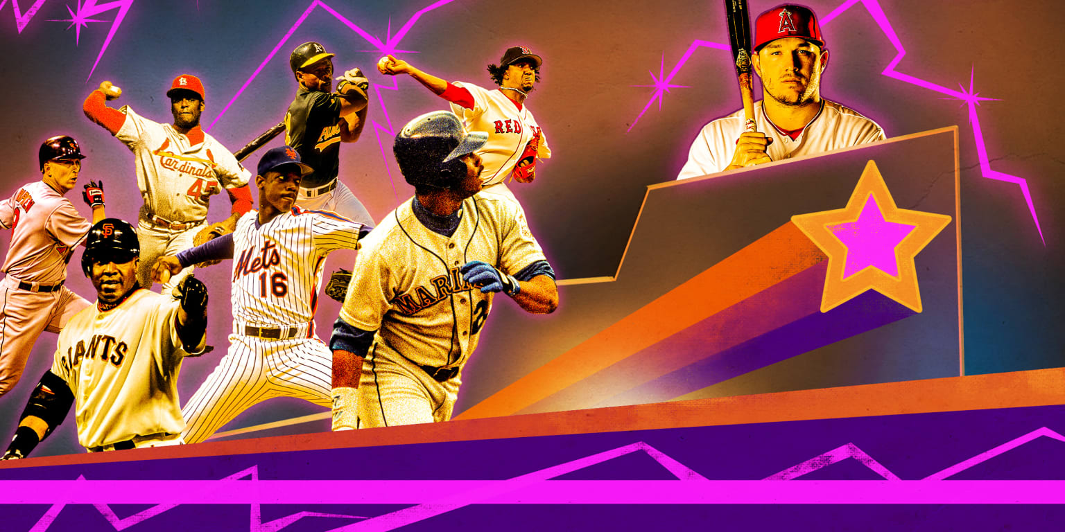 The best MLB players at every age