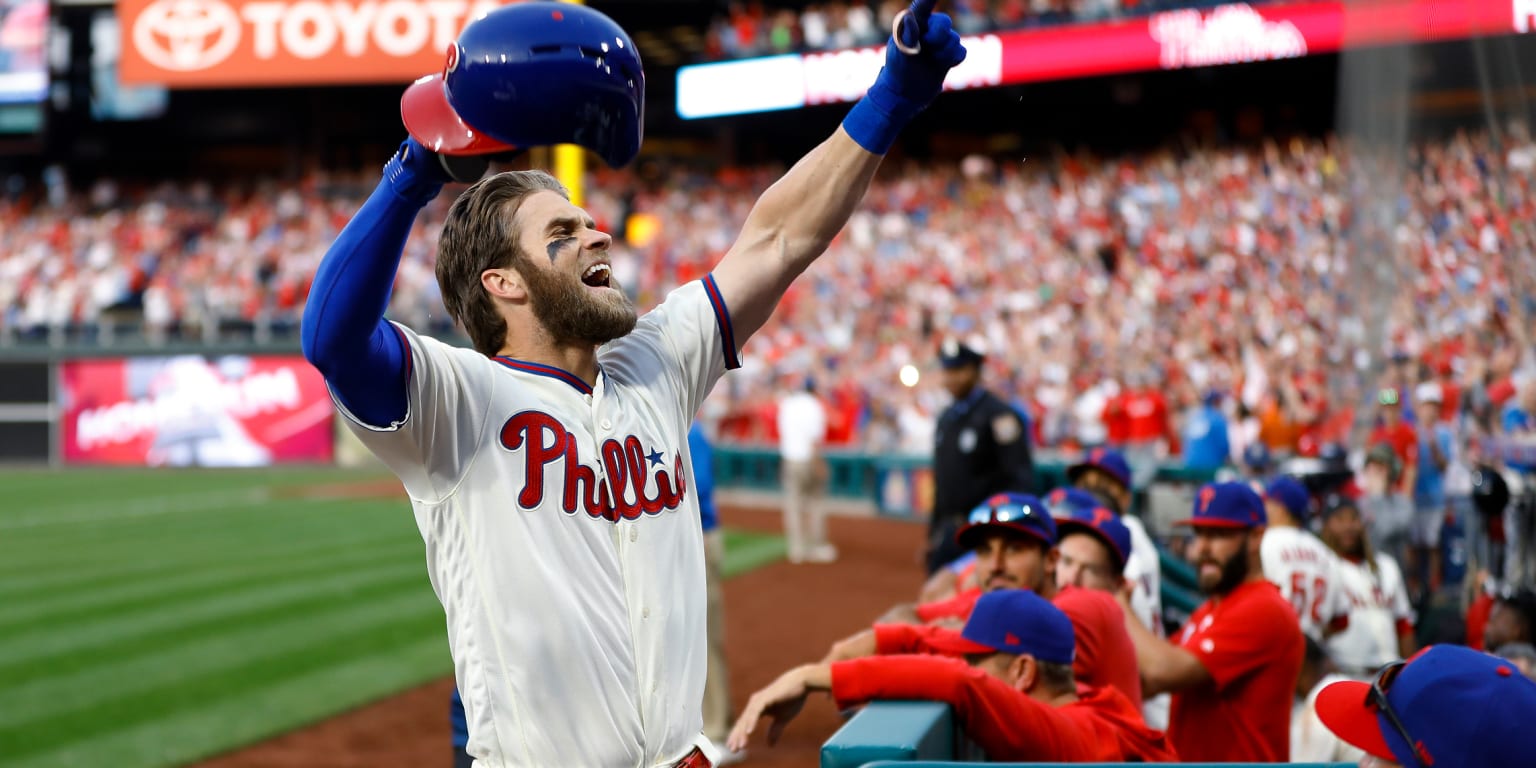 Everything you wanted to know about Bryce Harper's first Phillies homer -  The Good Phight