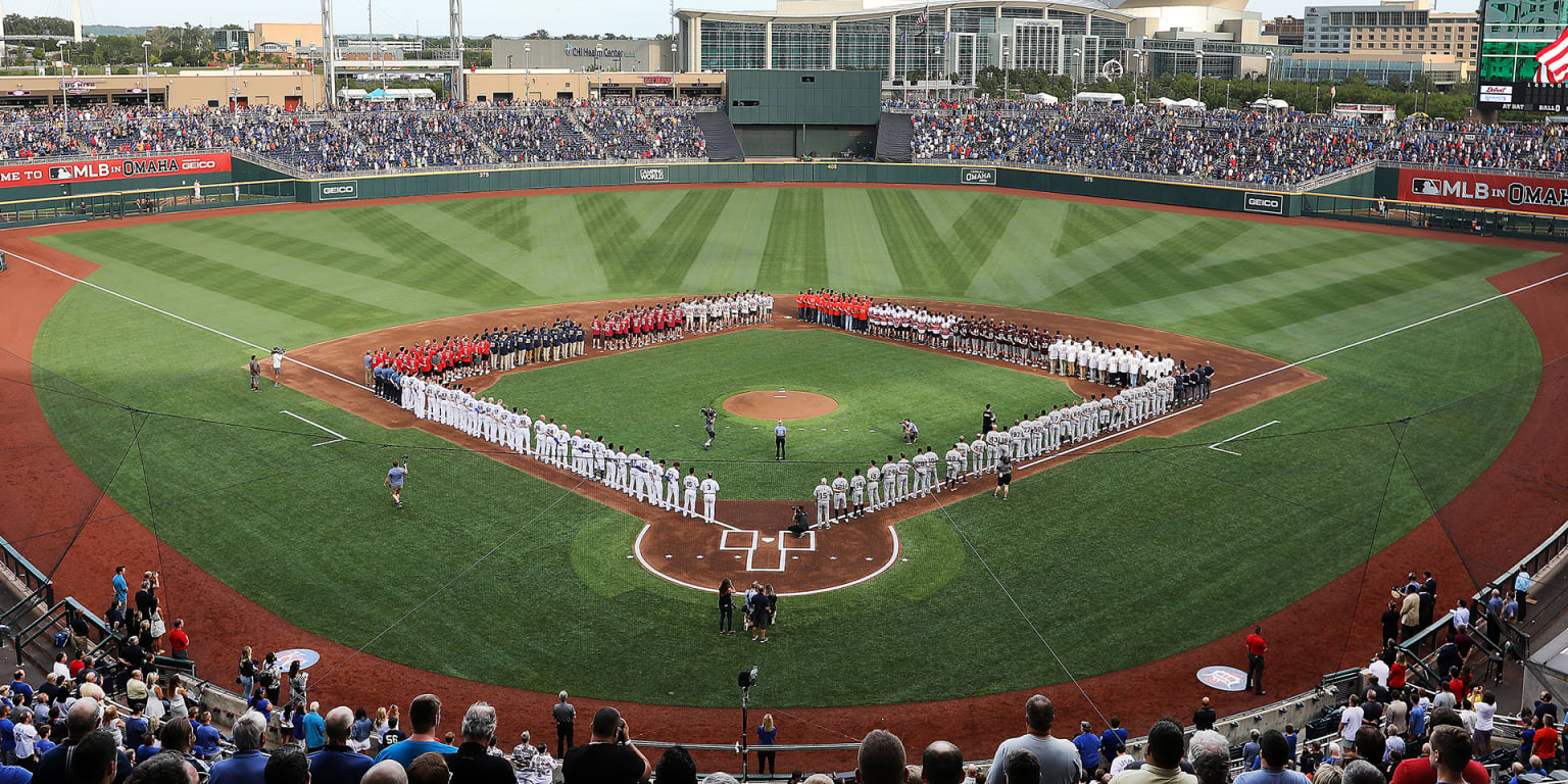Royals and Tigers will play in Omaha in 2019