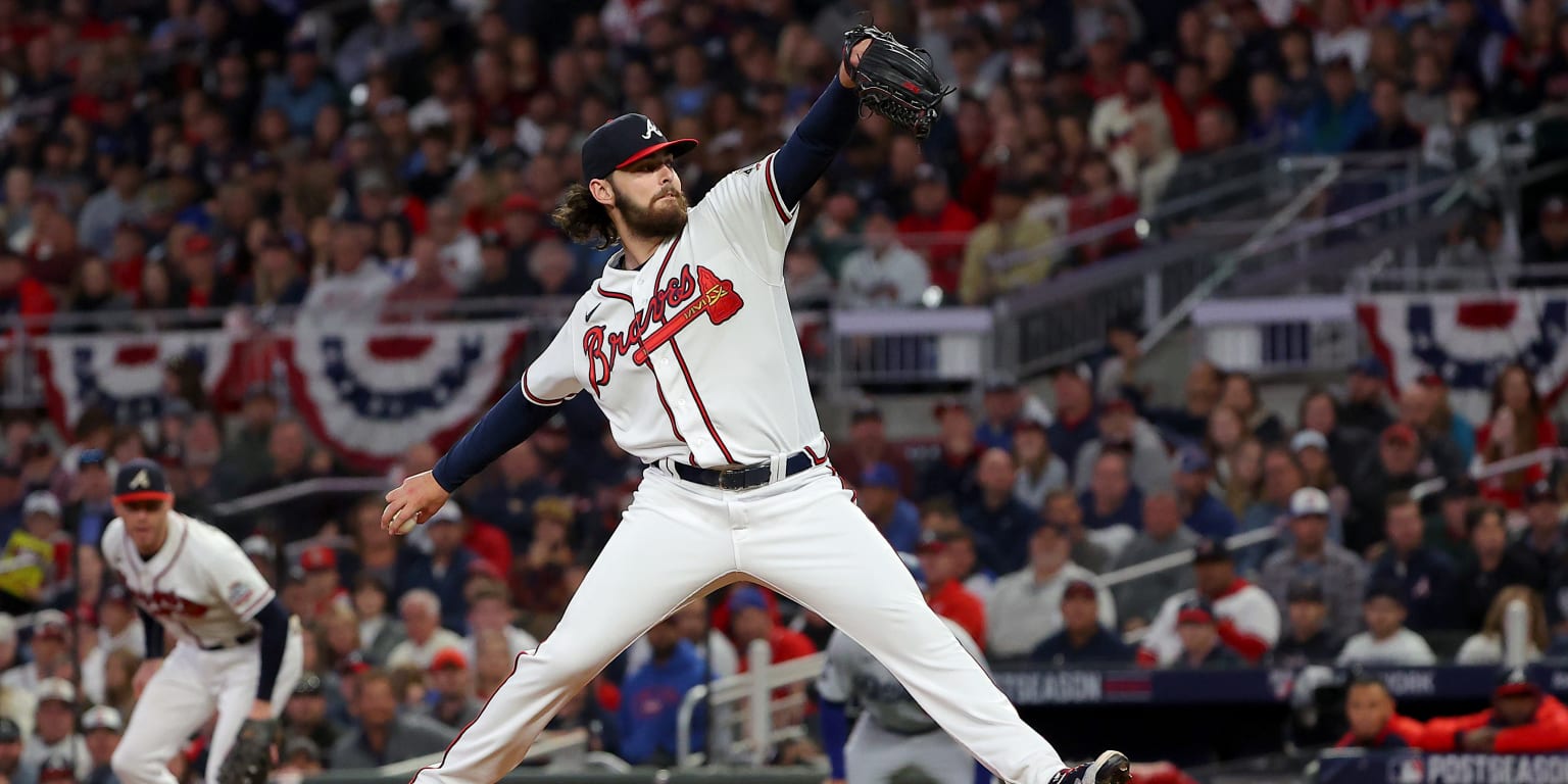 Ian Anderson excels in pennant-clinching start for Braves 