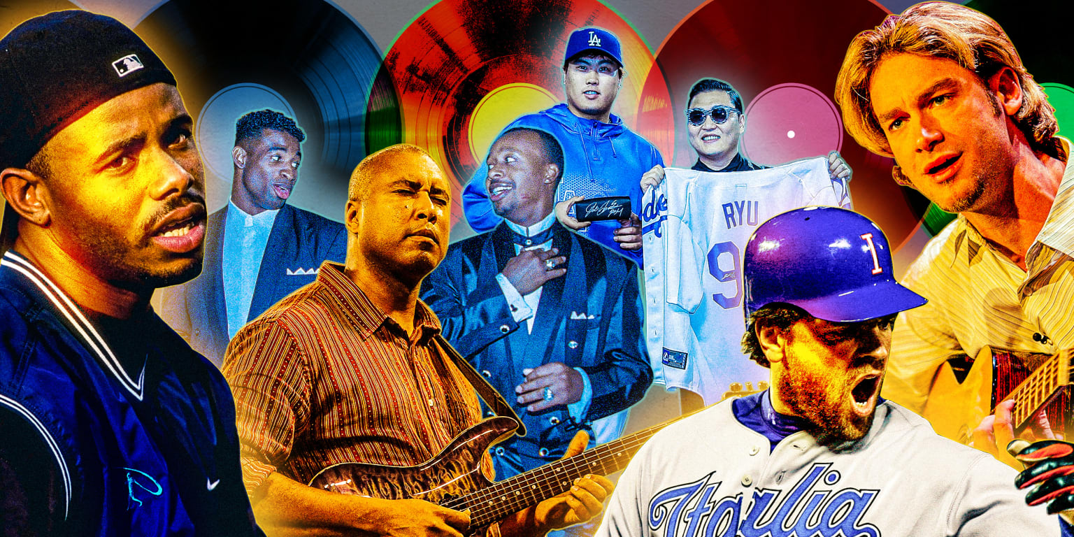 The best baseball player musicians